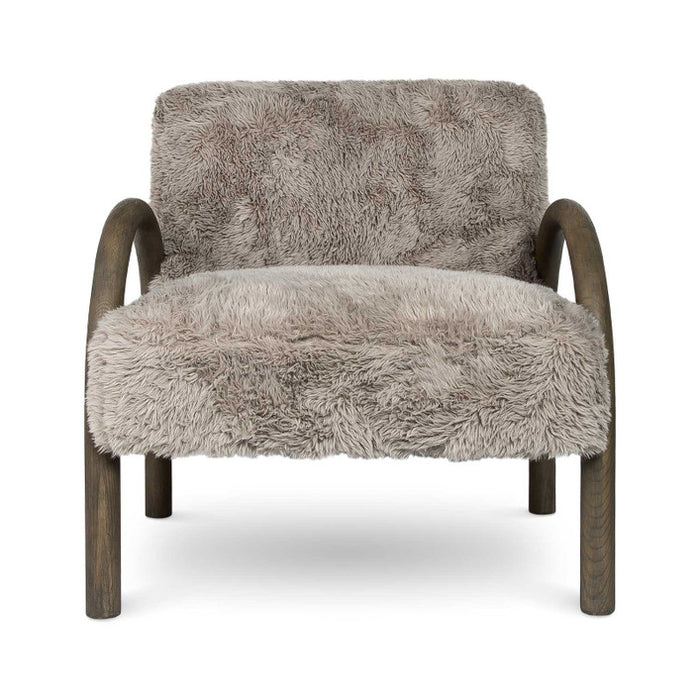 Eros Chair - Shaggy Granite