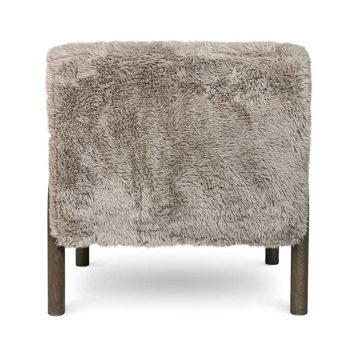 Eros Chair - Shaggy Granite