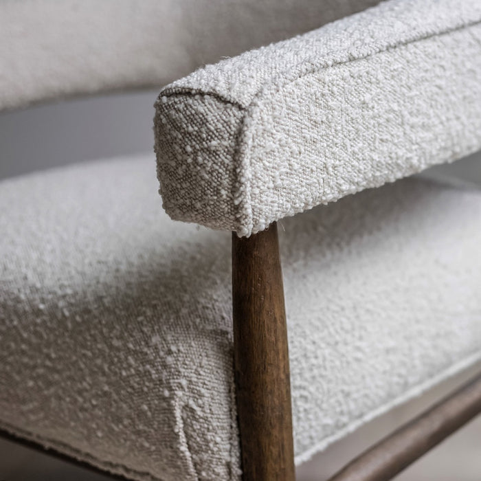 Everest Chair - Cream Boucle