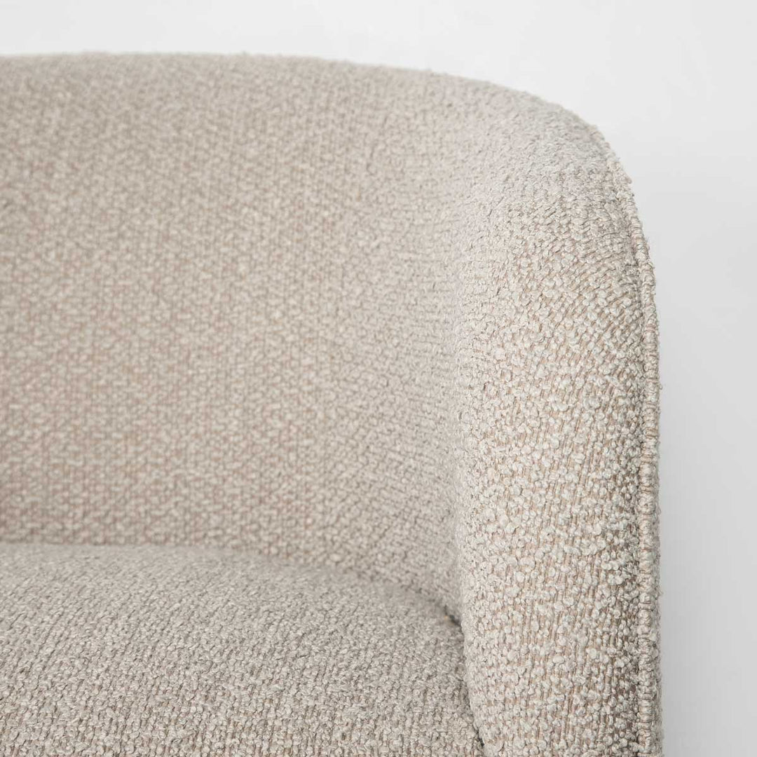 Evita Chair - Cream Boucle - Decoronto