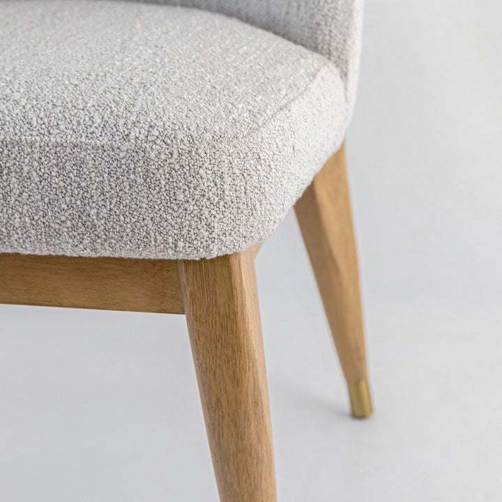 Fawcett Dining Chair - Taupe Boucle - Decoronto