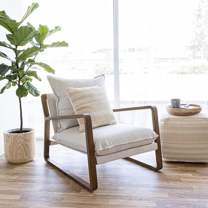 Finn Sling Chair - Cream