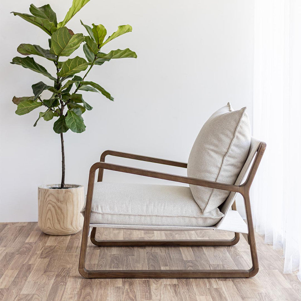 Finn Sling Chair - Cream - Decoronto