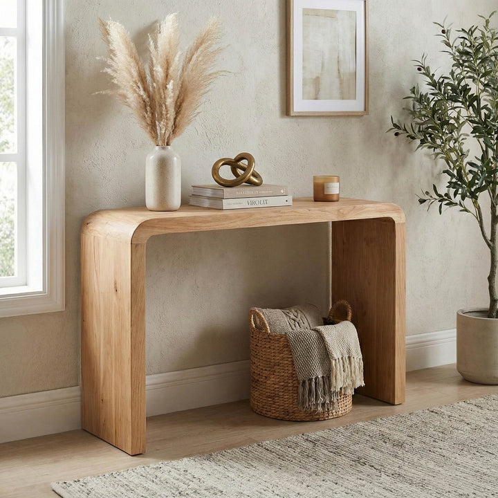 Cove Console Table — Natural - Decoronto