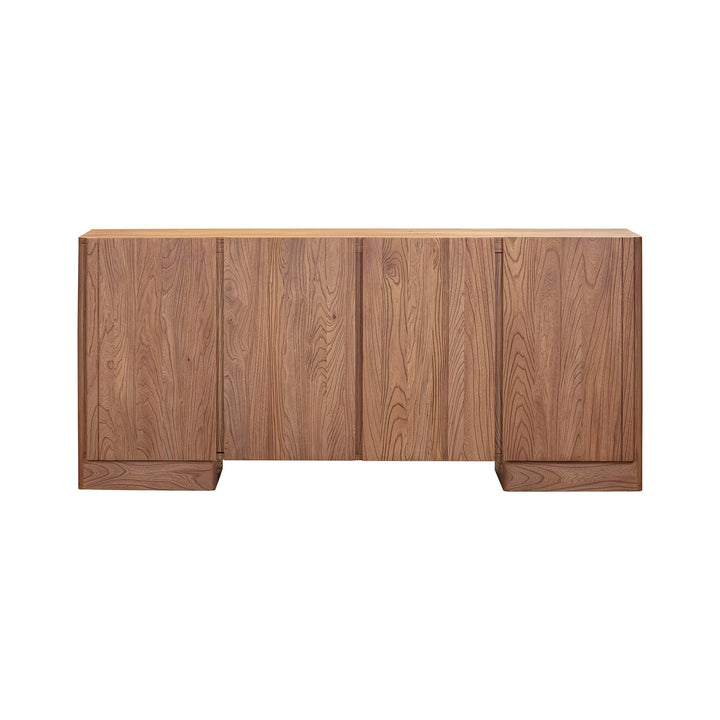 Hazel 71 inch rustic elm sideboard sandblast caramel finish Canada