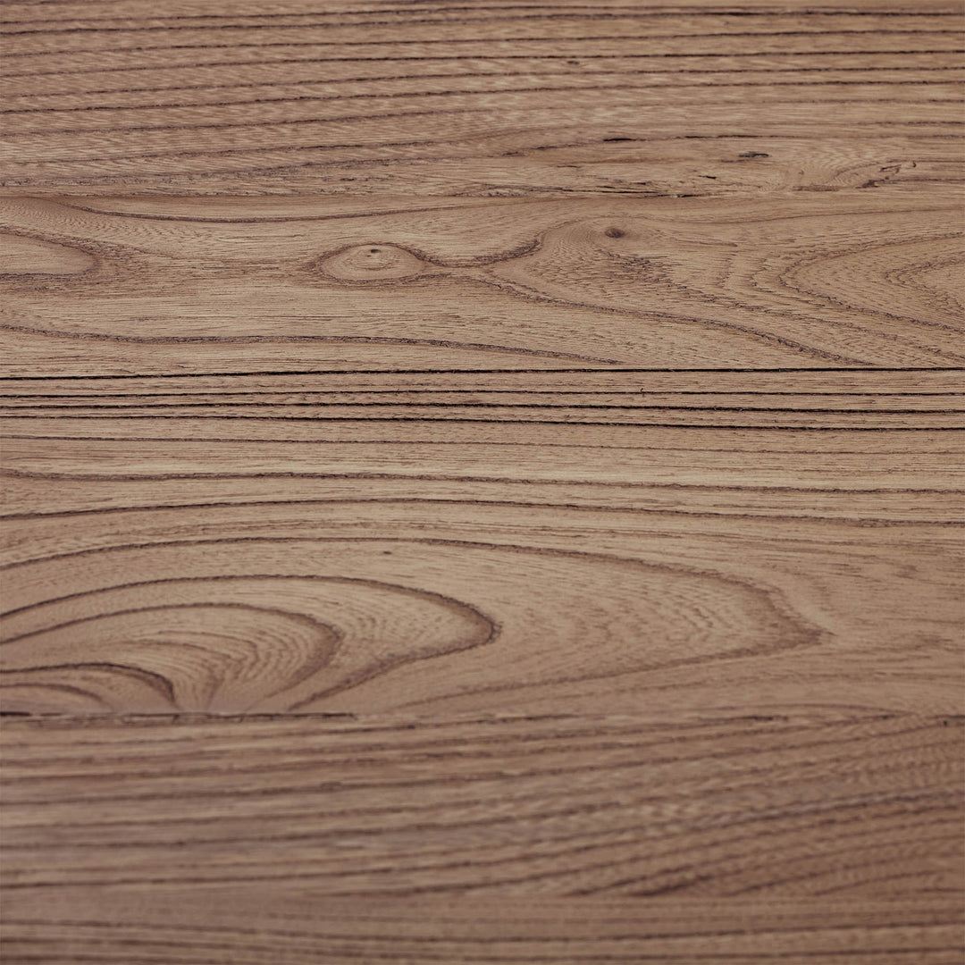 Hazel sideboard rustic elm natural grain sandblast texture caramel