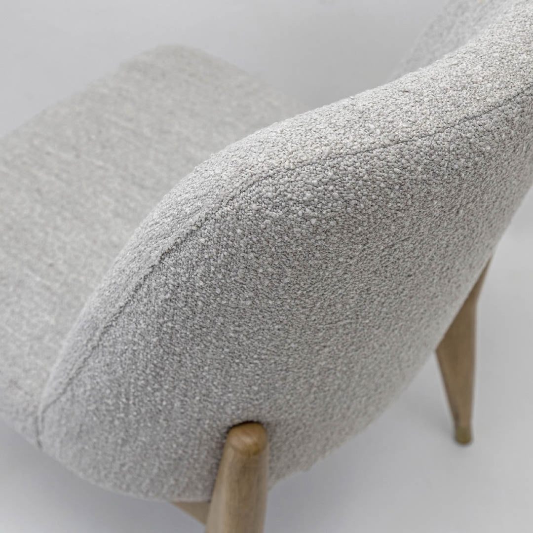 Fawcett Dining Chair - Taupe Boucle - Decoronto