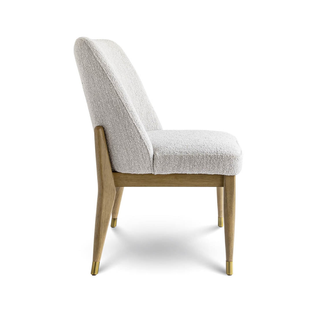 Fawcett Dining Chair - Taupe Boucle - Decoronto