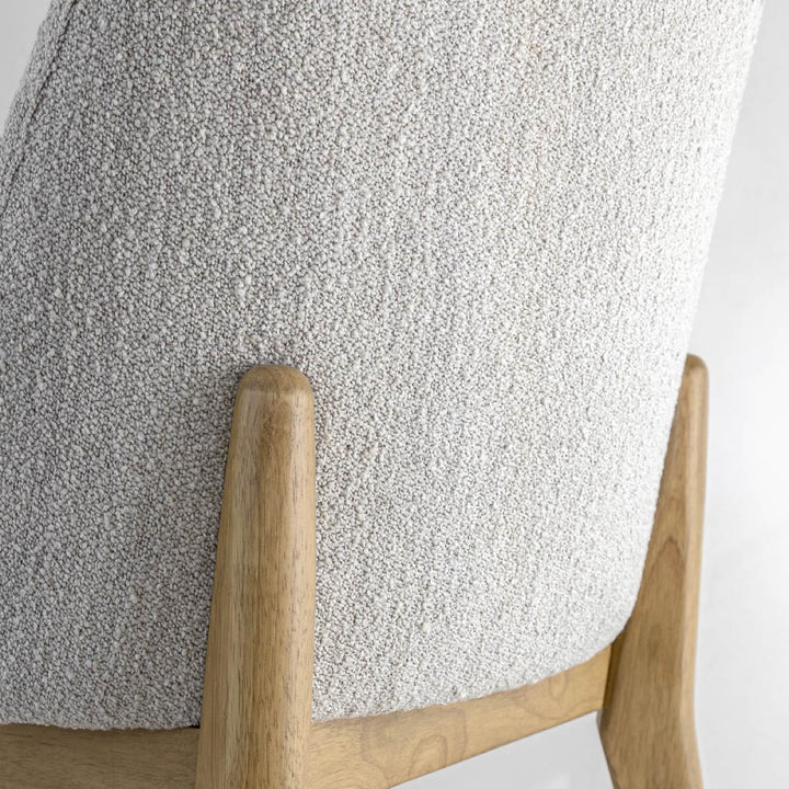 Fawcett Dining Chair - Taupe Boucle - Decoronto