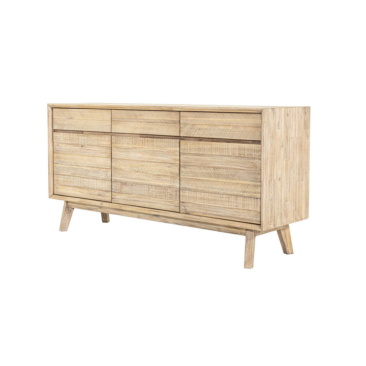 Luxurious Gia Sideboard - Elegant Light Driftwood Finish