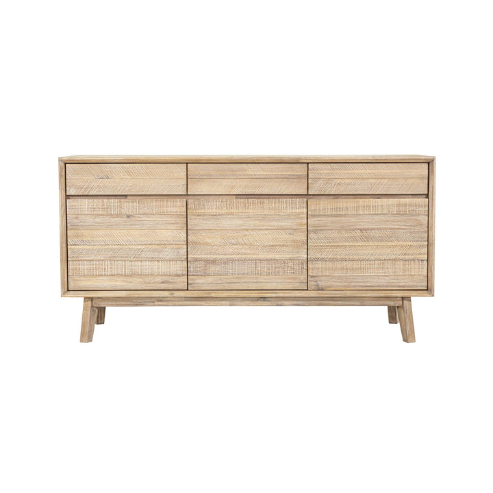 Luxurious Gia Sideboard - Elegant Light Driftwood Finish