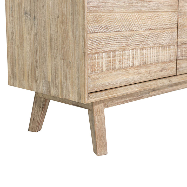 Luxurious Gia Sideboard - Elegant Light Driftwood Finish