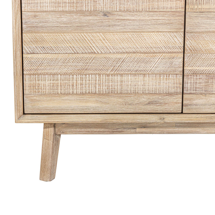 Luxurious Gia Sideboard - Elegant Light Driftwood Finish