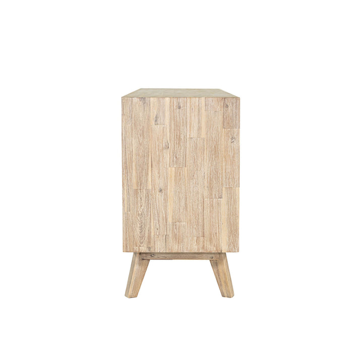 Luxurious Gia Sideboard - Elegant Light Driftwood Finish
