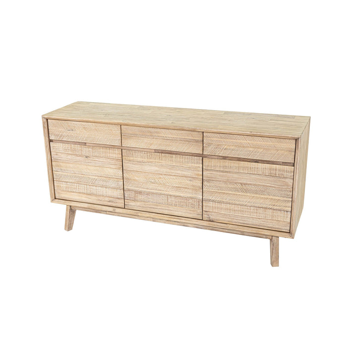Luxurious Gia Sideboard - Elegant Light Driftwood Finish
