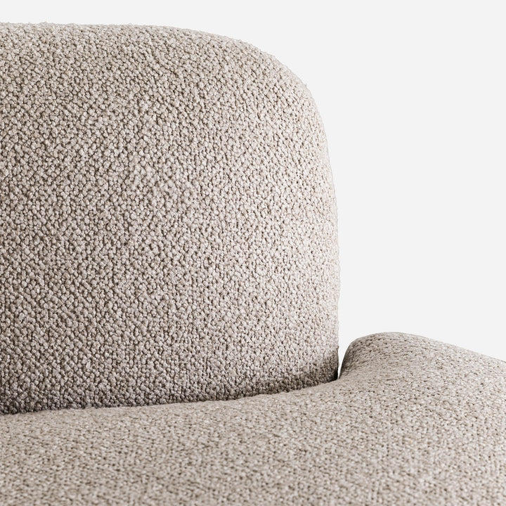Weston Club Chair – Plush Loose Cushion Accent Chair with Exposed Rubberwood Legs ,Modern Lounge Chair