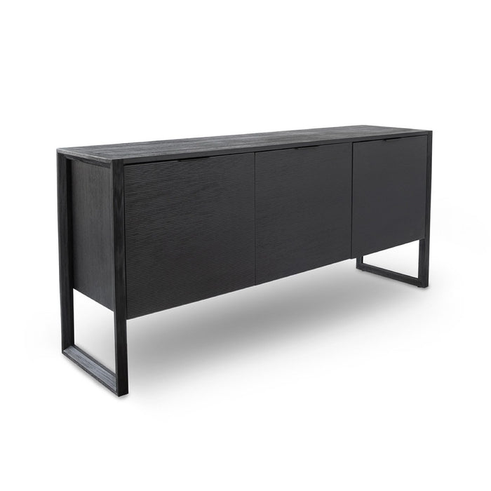 Irving 3 Door Sideboard - Black