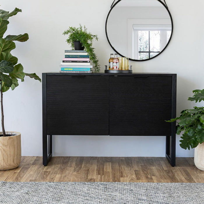 Irving 2 Door Sideboard - Black