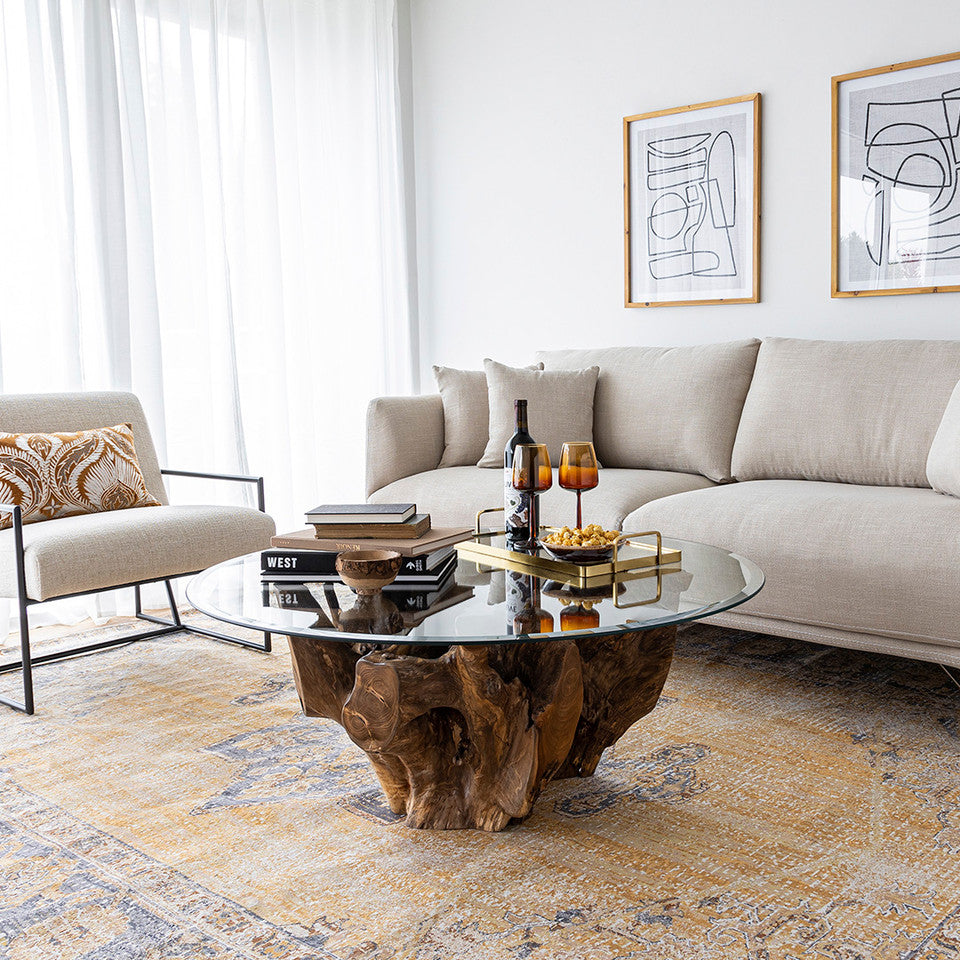 Natura Round Root Coffee Table - Small - Decoronto