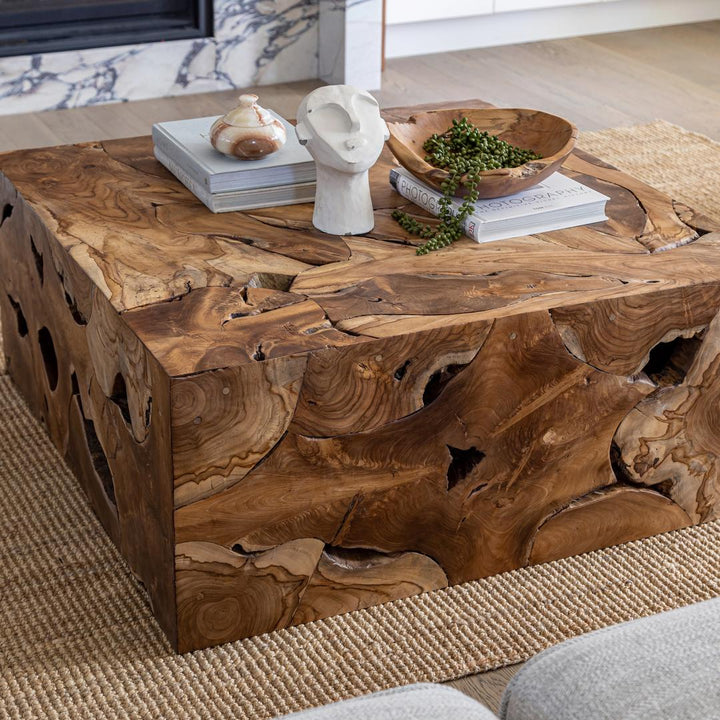 Natura Flow Square Coffee Table - Decoronto