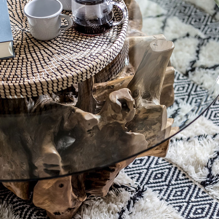 Natura Round Root Coffee Table - Large - Decoronto