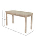 Oasis 70/102" Extension Dining Table - Decoronto