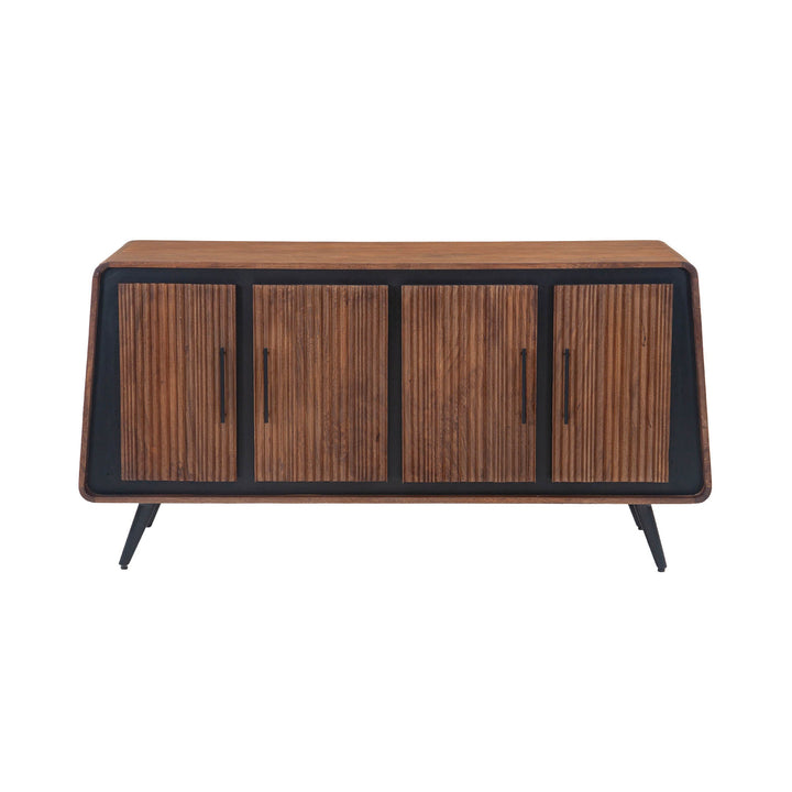 Modern Railtown Sideboard - Elegant Wooden Storage Cabinet