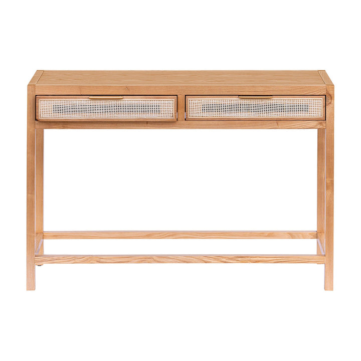 Haven Rattan Console Table — Natural - Decoronto