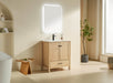 Eminence - 30" White Oak, Integrated Ceramic Sink - Decoronto