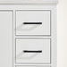 Austin - 36" White, Right Drawers, White Quartz Countertop - Decoronto