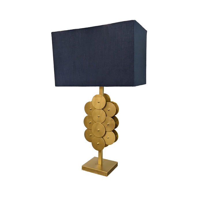 Skye Brass Disc Lamp - Decoronto