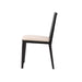 Cane Dining Chair - Oyster Linen/Black Frame - Decoronto