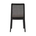 Cane Dining Chair - Oyster Linen/Black Frame - Decoronto