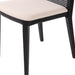 Cane Dining Chair - Oyster Linen/Black Frame - Decoronto