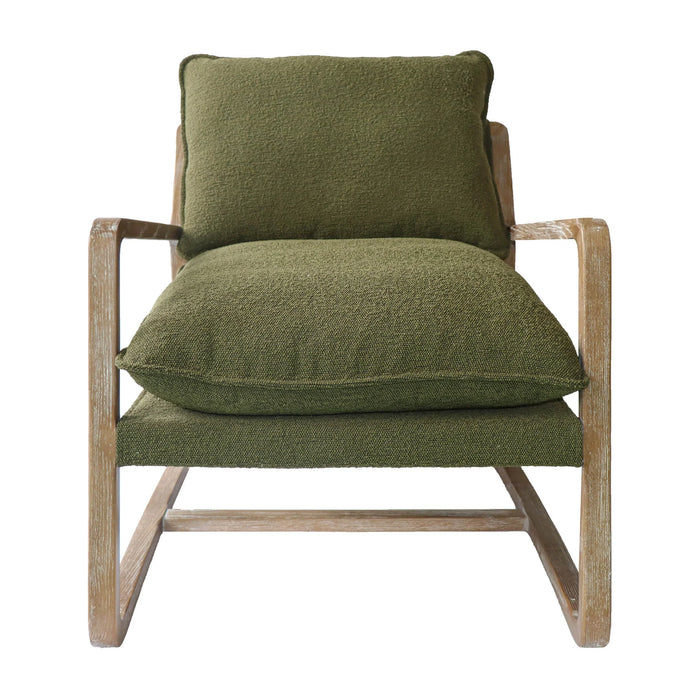 Huntington Club Chair - Moss Boucle - Decoronto