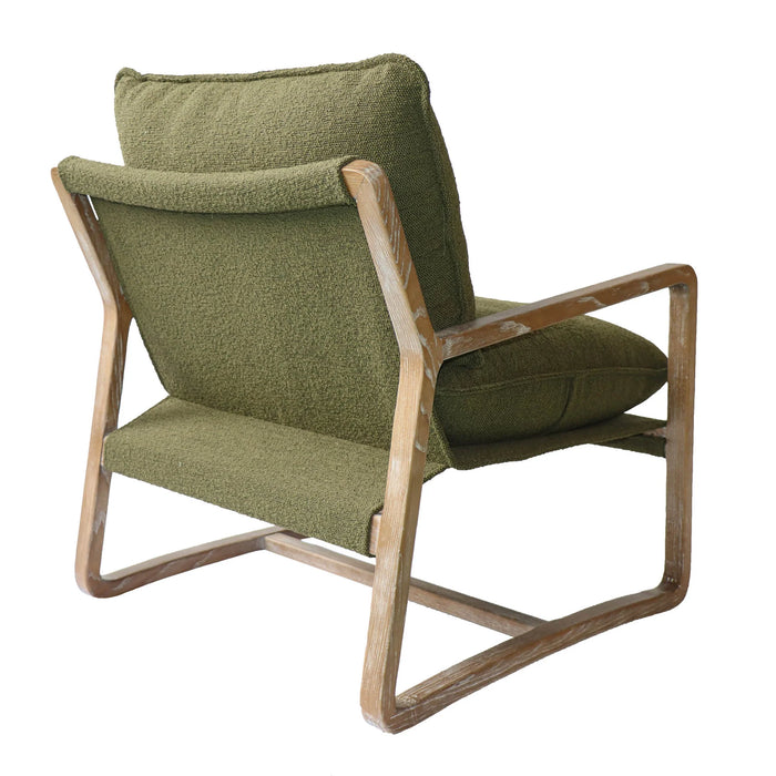 Huntington Club Chair - Moss Boucle - Decoronto