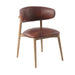 Milo Dining Chair - Tobacco Leather - Decoronto