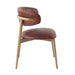 Milo Dining Chair - Tobacco Leather - Decoronto