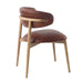 Milo Dining Chair - Tobacco Leather - Decoronto