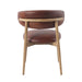 Milo Dining Chair - Tobacco Leather - Decoronto