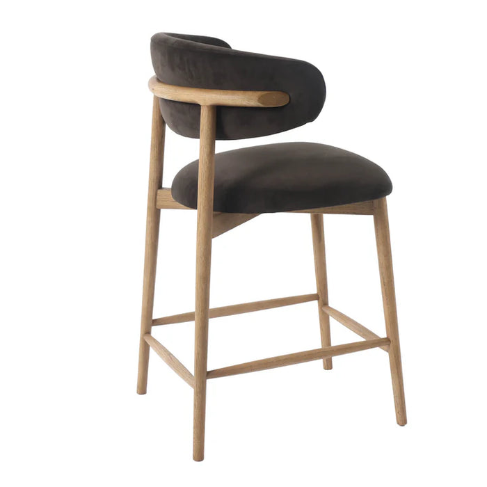 Milo Counter Stool - Slate Charcoal - Decoronto