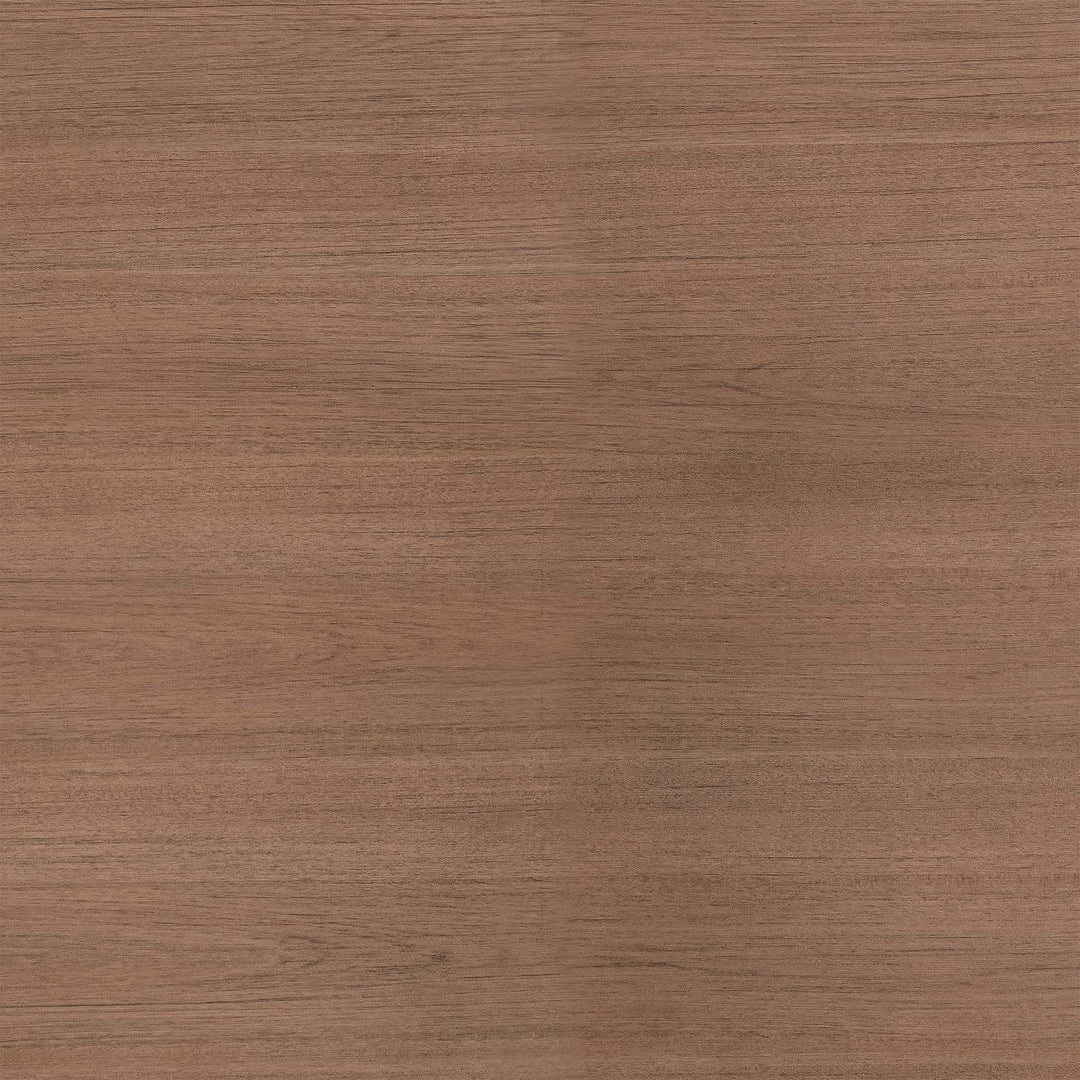 Amber sideboard solid acacia toffee brown natural grain close-up