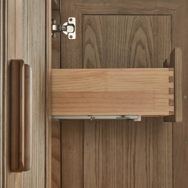 Elora 60″ Bathroom Vanity with Quartz Top Single Sink - Oak - Decoronto