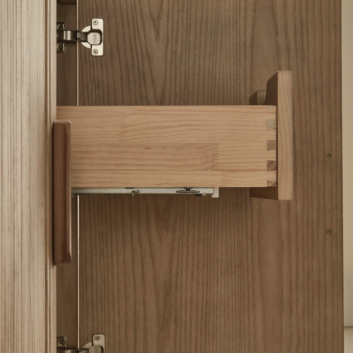 Elora 36″ Bathroom Vanity with Quartz Top - Oak - Decoronto